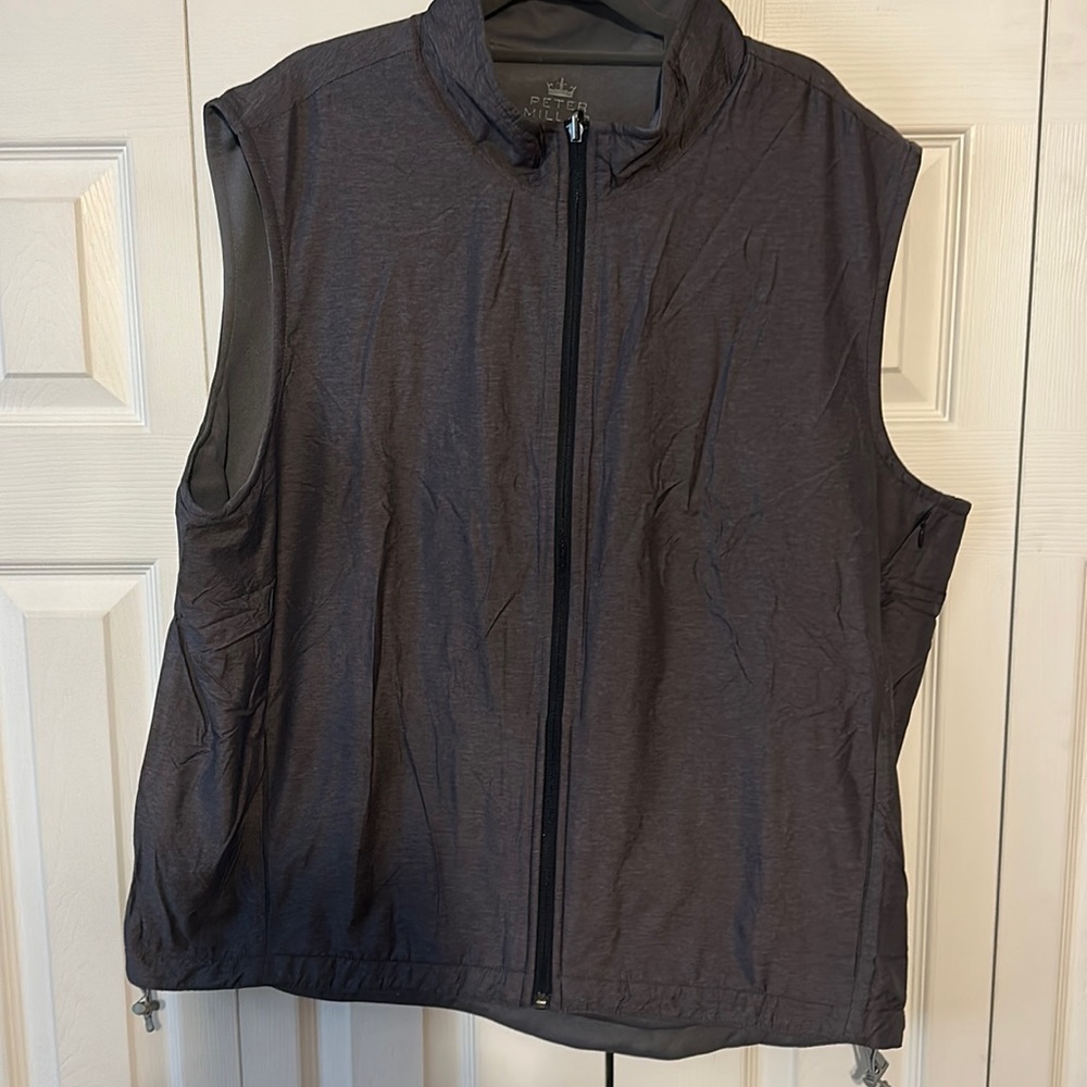 (SOLD) Peter Millar Full Zip Vest